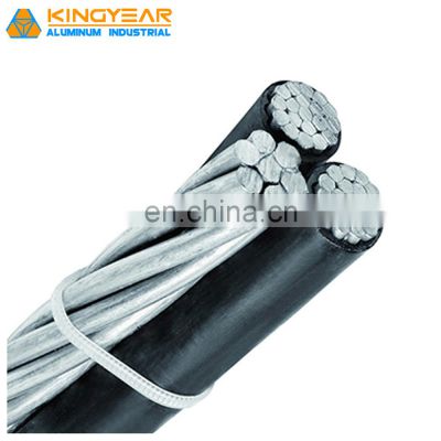 Wholesale different types of PVC sheathed ABC insulated aerial cables