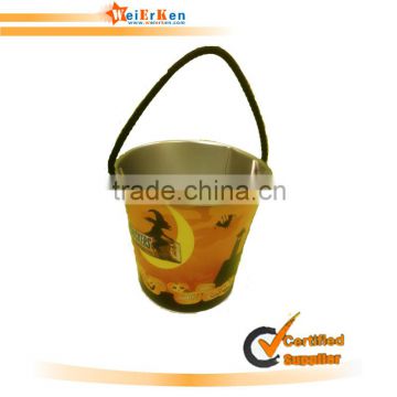 2014 china bucket shape tin gift box