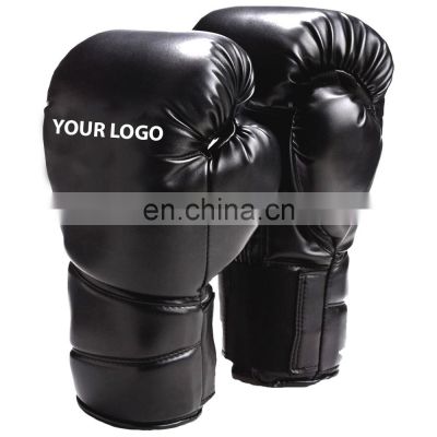Factory made PU Cowhide leather boxing mitten manufacturer custom made boxing training gears