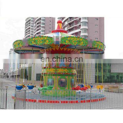 Hot sale children outdoor mini musical carousel merry go round horse for sale