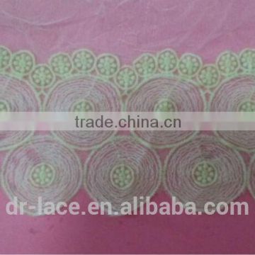 lovely design tulle cotton/nylon fabric lace for dress