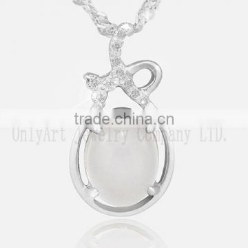 Freshwater pearl jewelry s925 sliver pendants pearl pendants