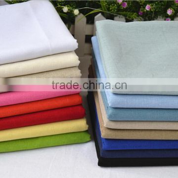 Book linen solid color linen cotton material