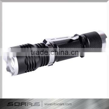 Powerful cree xm-l t6 led aluminium led flashlight