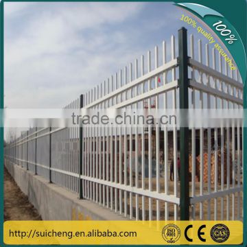Guangzhou factory Palisade Fence Garden Fence/steel palisade fencing