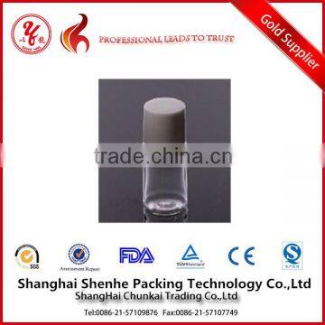 10ml screw up clear cosmetic plastic bottle