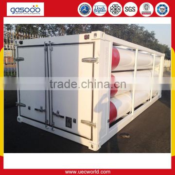 High Pressure Cascade CNG Tube Skid for CNG Storage