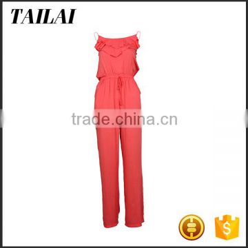 China suppliers Latest design Fashion Designer sexy jumpsuit for women