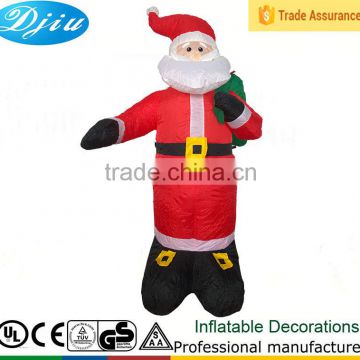 DJ-XT-39 inflatable waving Santa Claus chirstmas decoration in hot sale