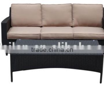 Promotional rattan sofa set outdoor Cane furniture