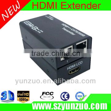 Hot sale! 3D Double hdmi extender 60m from Shenzhen