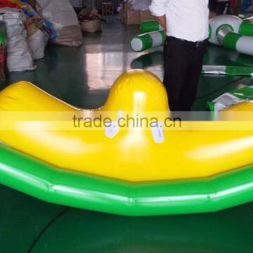 China Popular inflatable water seesaw inflatable kids ride