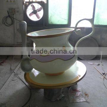 fiberglass decoration cup sculpture