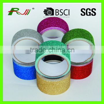 Cheap glitter PVC tape with free sample