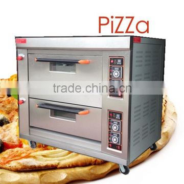 Pizza Oven 2-Deck, 4-Tray Gas bakery Oven/Kitchen Baking equipment/Food bakery machine                        
                                                Quality Choice