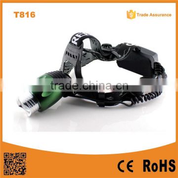 Manufacturers T6 LED 500Lm 3 Mode Batteries Rechargeable head led lamp