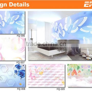 Professional factory price 3d modern pvc wallpaper with high quality