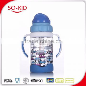 Best quality Customized reusable water bottles with straw