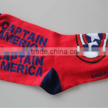 2014 America Captain Jacquard Adult Dress Socks