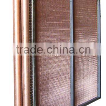 Copper finned tube surface cooler