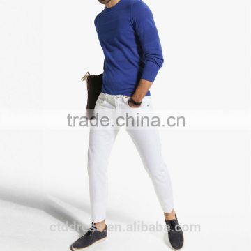 2014 New style 100% cotton white chino tornos