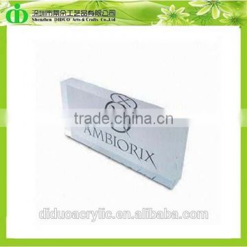 DDB-0055 Trade Assurance Chinese Factory SGS Wholesale Plexiglass Brand Block
