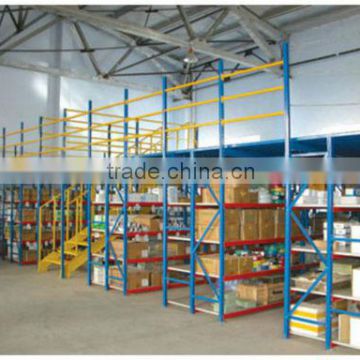 warehouse multi-level mezzanine racking system
