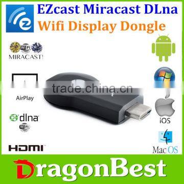 New arrival smart phone/TV/ tablet Ezcast M2 wirless WIFI display USB dongle with 1080p