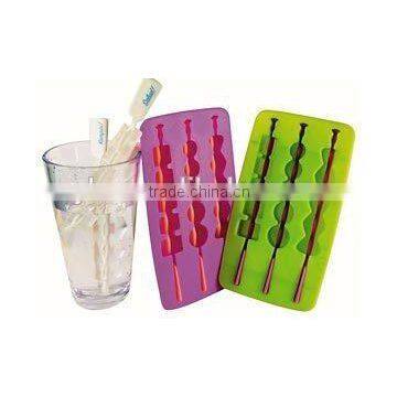 2015 New Eco-friendly food-grade silicone ice tray