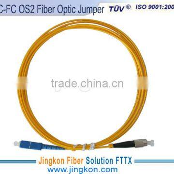 Singlemode fiber optical cable