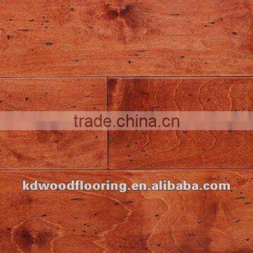 Stained color Maple engineered flooring