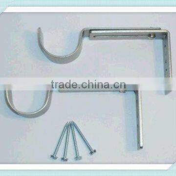 classical design corner tension curtain rod bracket