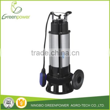 sewage submersible pump with cutter series