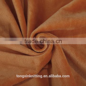 100% polyester short low pile plush fabric for car/Interlining/Bedding