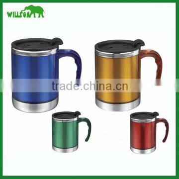 Double wall insulated beer tumbler, Stainless steel coffee cups, Drinking mug