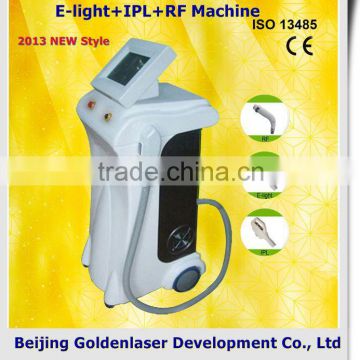 2013 New style E-light+IPL+RF machine www.golden-laser.org/ health care