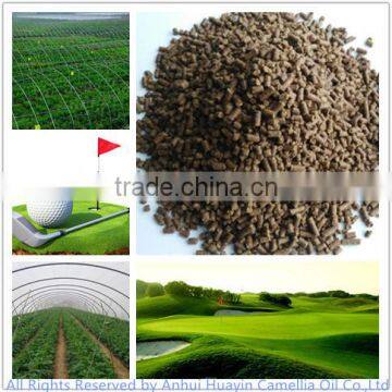 Tea Seed Pellets for Organic Fertilizer, Golf Courses, Farming, etc.