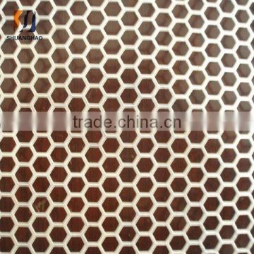 Customized perforated mesh