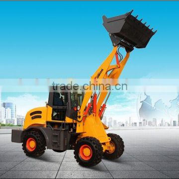 1800kg small scale front end loader with moder appearance and competitive price