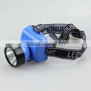 best quality cheap led headlamp dry battery1W AA battery led headlamp