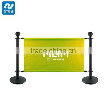 advertising cafe barrier/barrier stand,stainless steel