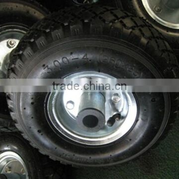 3.00-4 pneumatic wheel hand trolley hand truck wheel
