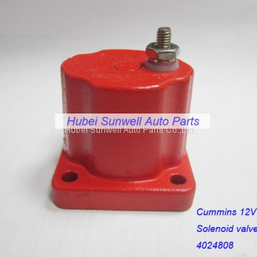Cummins 12V fuel shut off valve 3408421 / 4024808 / 3054608