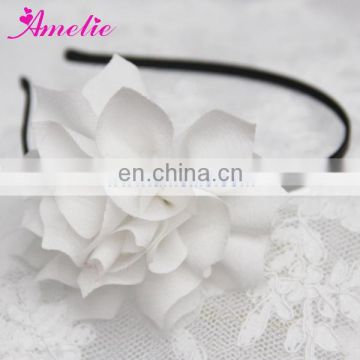 Alibaba Wholesale White Flower Bridal Hairband