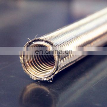 stainless steel corrugated/convoluted flexible metal hose