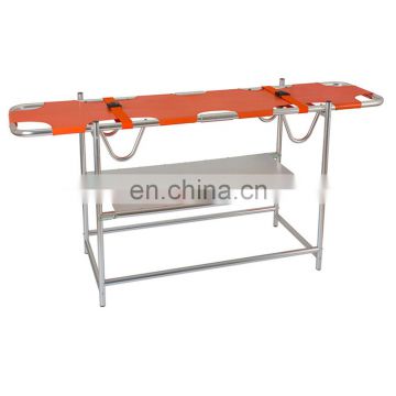 made of waterproof leather material Aluminum alloy folding strong rescue funeral stretcher