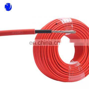 Insulation Copper tuv solar cable Photovoltaic pv1f twin cable dc solar 4mm in solar pvc