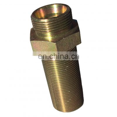 Haihuan Hydraulic Fitting Supplier Connector Straight Fittings for High Speed Rails for Sale