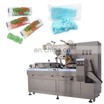 Low Cost Automatic Candy Horizontal Packaging Machine For Cotton Candy Packing Machine Soft Gummy Candy Packing Machine