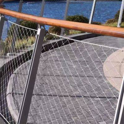 Price Advantage Decorative Stainless Steel Rope Mesh Beautiful Appearance